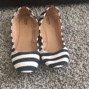 Mossimo Supply Co. Shoes - Striped flats. Mossimo Supply Co. Shoes - Striped flats.